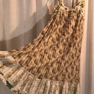 Free People Floral Dress Vintage